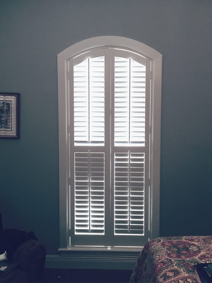 Arched Plantation Shutters