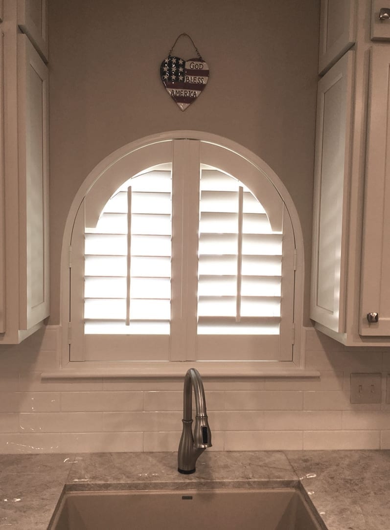 Kitchen Vinyl Shutters